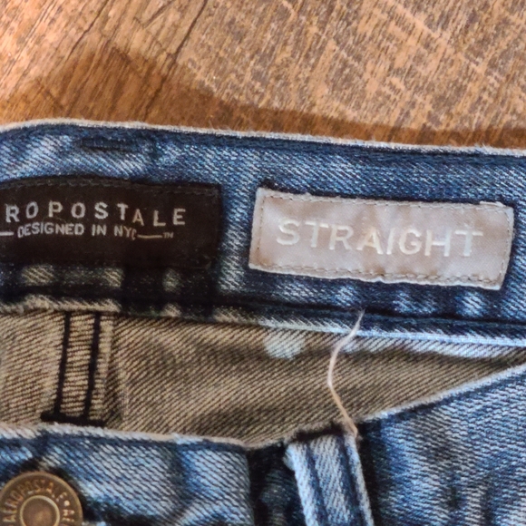 Aeropostale straight leg distressed jeans men's size 32/30 - Picture 9 of 13